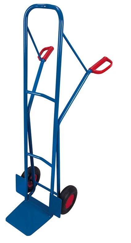 Variofit Stahlrohrkarre RAL5010 Enzianblau Sackkarre Klappkarre Kistenkarre Stapelkarre 8 Variofit Stahlrohrkarre RAL5010 Enzianblau Sackkarre Klappkarre Kistenkarre Stapelkarre – Bild 6