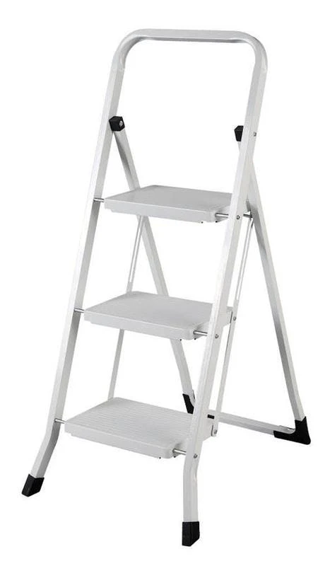 Null MSW Trittleiter - 3 Stufen - Stahl - Höhe 70,5 Cm 8 Null MSW Trittleiter - 3 Stufen - Stahl - Höhe 70,5 Cm – Bild 6