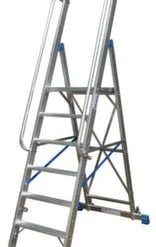 Krause Fahrbare Stufen-Plattformleiter