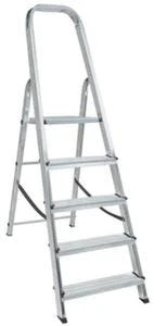 Null Alu-Bügelleiter, Einseitig, 2 Stufe(n), Stand H 0, 346m, Alu 6 Null Alu-Bügelleiter, Einseitig, 2 Stufe(n), Stand H 0, 346m, Alu – Bild 4
