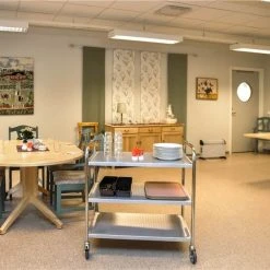 Null Edelstahl-Servierwagen Mit 3 Böden 710 X 400 X 805 Mm, Traglast: 100 Kg, C2 -Vago-tools-Geschäft 21ec0640 6c81 4c3d bc0d 5222315abb40