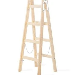 PROREGAL Wood Double Giraffe Holz-Sprossen-Stehleiter | 2x5 Sprossen | 165cm Hoch | Leiter, Trittleiter, Bockleiter, Sprossen-Doppellleiter 13 PROREGAL Wood Double Giraffe Holz-Sprossen-Stehleiter | 2x5 Sprossen | 165cm Hoch | Leiter, Trittleiter, Bockleiter, Sprossen-Doppellleiter -Vago-tools-Geschäft 225a830b 4424 4c2e b261 48a9c8abdff4 2