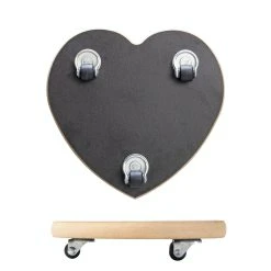Null WAGNER Pflanzenroller BLACK HEART Ø 20 X 4 Cm, MDF Mit Melaminbeschichtung, Schwarz, Tragkraft 100 Kg, DE-Ware - 20027701 -Vago-tools-Geschäft 22b77ea6 a935 472f 9e63 3326f8854e9e