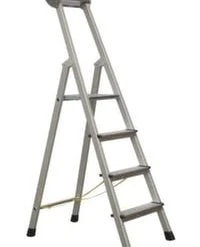 Null Alu-Stufenleiter, Einseitig, 4 Stufen, Stand H 0, 78m, Alu -Vago-tools-Geschäft 23573edd fe39 4057 bbdf 012f7cc3c2c0 1