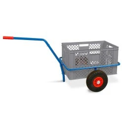 Null Handwagen Mit Herausnehmbarem Kunststoffkasten 600 X 400 X 220 Mm, Pannensichere Reifen,Tragkraft 200 Kg -Vago-tools-Geschäft 241bec7e e4d6 4ef7 a850 aeb5fa169739