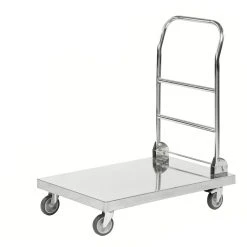 Null Edelstahl-Plattformwagen LxBxH 880 X 500 X 940 Mm, Traglast: 100 Kg, C2 -Vago-tools-Geschäft 24489a26 43c6 4834 8cbf b63475ae7407