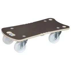 Null WAGNER Transporthilfe Multiplex MAXIGRIP ERGO 18 Mm - 57,5 X 29 X 13,5 Cm, Rollen Ø 100 Mm, Tragkraft 400 Kg - 20131101