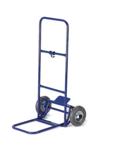 Bs-rollen Alu-Paketkarre, Tragl. 70kg, Schaufel BxT 395x281mm, Klappbar, Thermoplastisch-Bereifung 5 Bs-rollen Alu-Paketkarre, Tragl. 70kg, Schaufel BxT 395x281mm, Klappbar, Thermoplastisch-Bereifung – Bild 3