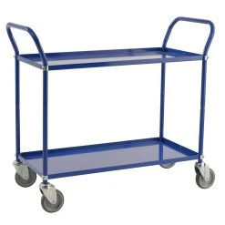 Null Servierwagen Mit 2 Böden 1.080 X 480 X 940 Mm, Traglast: 250 Kg - Weiß -Vago-tools-Geschäft 36785a0c 6e03 4f44 9ea3 4a8c760d0d03
