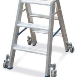 Krause Rollbare Stufenleiter