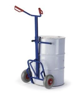 Rollcart Flaschenkarre, Tragl. 50kg, Propangas 11kg Flasche, M. Kette, RAL5010, Luft-Bereifung 9 Rollcart Flaschenkarre, Tragl. 50kg, Propangas 11kg Flasche, M. Kette, RAL5010, Luft-Bereifung â Bild 7