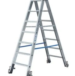 Krause Rollbare Stufenleiter, Einseitig, 10 Stufen, Stand H 2, 35m, Holm L 3, 2m, Alu 12 Krause Rollbare Stufenleiter, Einseitig, 10 Stufen, Stand H 2, 35m, Holm L 3, 2m, Alu -Vago-tools-Geschäft 40931d0e e82a 497a b350 c6b0316687c2 4