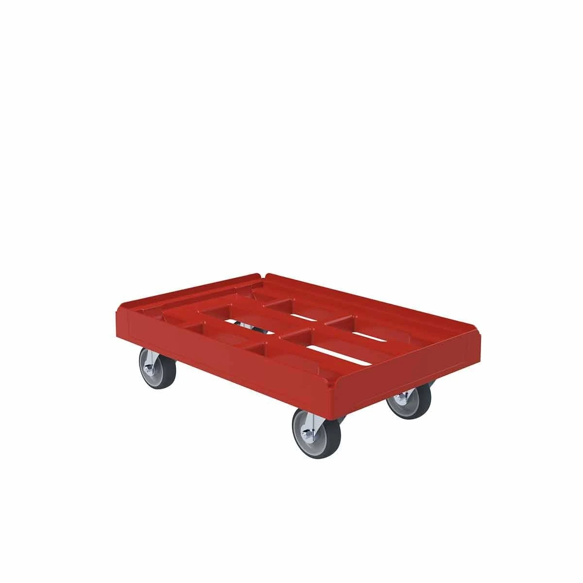 Null Transportroller KU Schwarz, 610 X 410 Mm, Offene Variante, ø 100 TPE 4 Null Transportroller KU Schwarz, 610 X 410 Mm, Offene Variante, ø 100 TPE – Bild 2