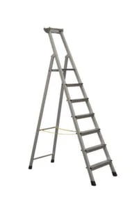 Null Alu-Bügelleiter, Einseitig, 2 Stufe(n), Stand H 0, 346m, Alu 8 Null Alu-Bügelleiter, Einseitig, 2 Stufe(n), Stand H 0, 346m, Alu – Bild 6