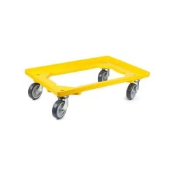 PROREGAL Transportroller Für Euroboxen 60x40cm Mit Gummiräder Grau | Offenes Deck | 2 Lenkrollen & 2 Bockrollen | Traglast 300kg 11 PROREGAL Transportroller Für Euroboxen 60x40cm Mit Gummiräder Grau | Offenes Deck | 2 Lenkrollen & 2 Bockrollen | Traglast 300kg -Vago-tools-Geschäft 4b0a12c4 abf8 49ae 886a 468cdee79777