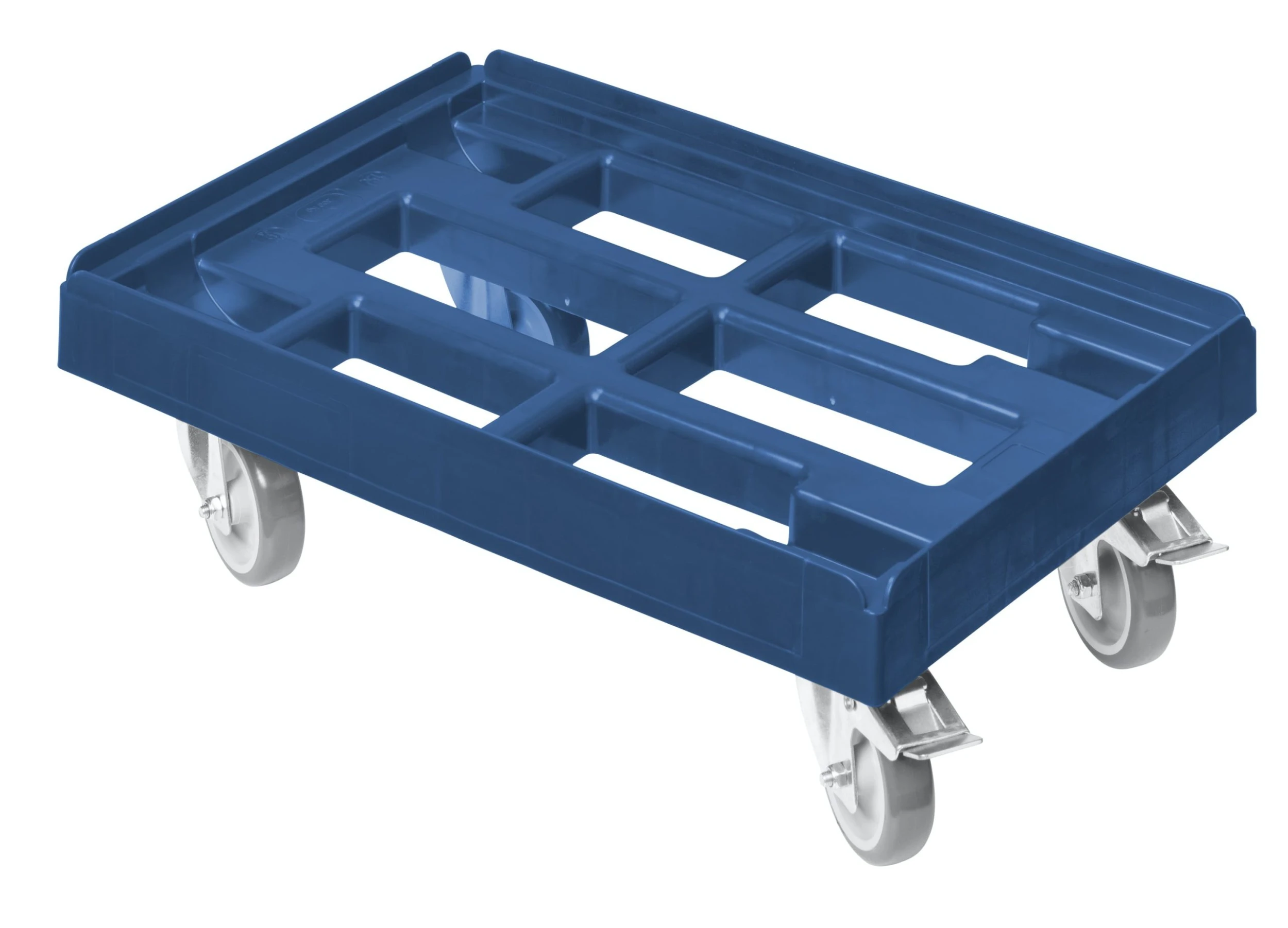 Null Transportroller Für Kisten 60 X 40 Cm Mit 2 Bremsen In Blau 3 Null Transportroller Für Kisten 60 X 40 Cm Mit 2 Bremsen In Blau