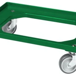 Alternative view of Null Transportroller Für Kisten 60 X 40 Cm Mit 4 Lenkrollen In Grün