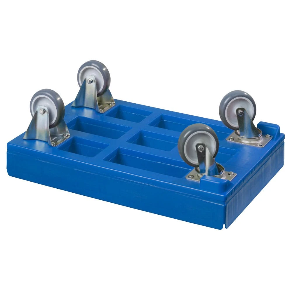 Null Hygiene Transportroller Für Kisten 60 X 40 Cm Mit 2 Bock- Und 2 Lenkrollen In Blau 8 Null Hygiene Transportroller Für Kisten 60 X 40 Cm Mit 2 Bock- Und 2 Lenkrollen In Blau – Bild 6