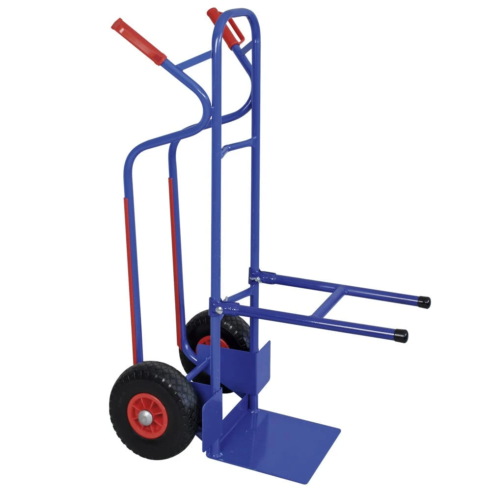 Null Alu-Sackkarre, Mit Pannensicheren Reifen, BxTxH 570 X 520 X 1040 Mm, Tragkraft 200 Kg 6 Null Alu-Sackkarre, Mit Pannensicheren Reifen, BxTxH 570 X 520 X 1040 Mm, Tragkraft 200 Kg – Bild 4