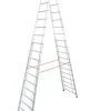 Krause Sprossenstehleiter, Beidseitig, 2x18 Sprossen, Holm L 5, 2m, 2-tlg., Alu -Vago-tools-Geschäft 522a159d 82f6 4a89 95f7 924704601902 2