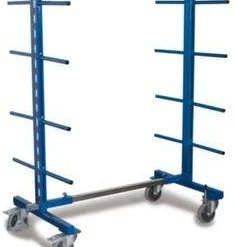 Variofit Tragarmwagen, Tragl. 400kg, 8 Tragarme, HxLxB 1800x800x440-1300mm, RAL5010, TPE-Bereifung 12 Variofit Tragarmwagen, Tragl. 400kg, 8 Tragarme, HxLxB 1800x800x440-1300mm, RAL5010, TPE-Bereifung -Vago-tools-Geschäft 55c58ce5 1a2e 461f 9aec 2c5913f20cf1