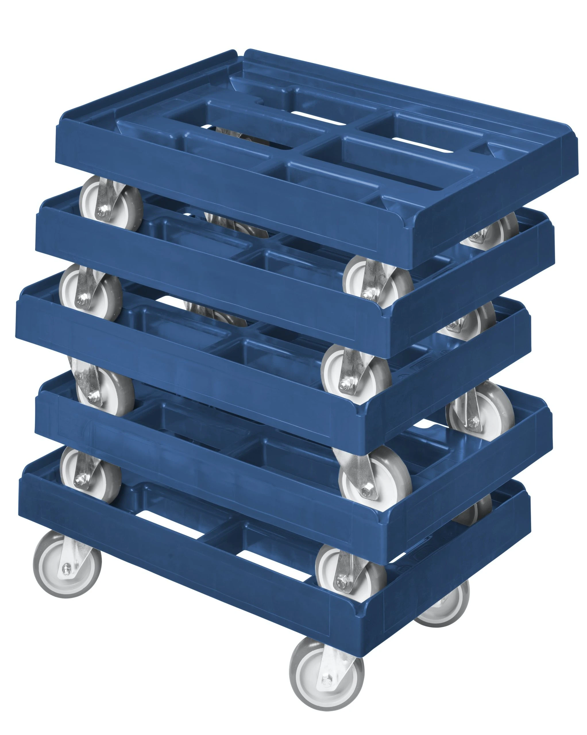 Null 5 Stück Transportroller Für Kisten 60 X 40 Cm Mit 4 Lenkrollen In Gelb 6 Null 5 Stück Transportroller Für Kisten 60 X 40 Cm Mit 4 Lenkrollen In Gelb – Bild 4