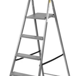 PROREGAL Metal Single Giraffe Einseitige-Metall-Bügelleiter | 7 Stufen | 219cm Hoch | 125kg Tragkraft | Leiter, Stahlleiter, Trittleiter, Stufenleiter -Vago-tools-Geschäft 62d2752f 0c81 4aaf 9e70 53120da48898