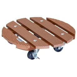 Null WAGNER Pflanzenroller WPC Ø 29 X 7 Cm, Für Außen & Innen, Anthrazit, Wetterfest, 2 Feststeller, Tragkraft 100 Kg - 20052501 -Vago-tools-Geschäft 6488ded2 8247 4f03 9d50 684f03e74c63