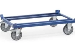 Rollcart Paletten-Fahrgestell, Tragl. 1200kg, Ladefl. LxB 1230x830mm, Lade H 650mm, Plattform Offen, 4 Fangecken -Vago-tools-Geschäft 682084a6 27c4 4e73 bd67 3ba606a34223 6