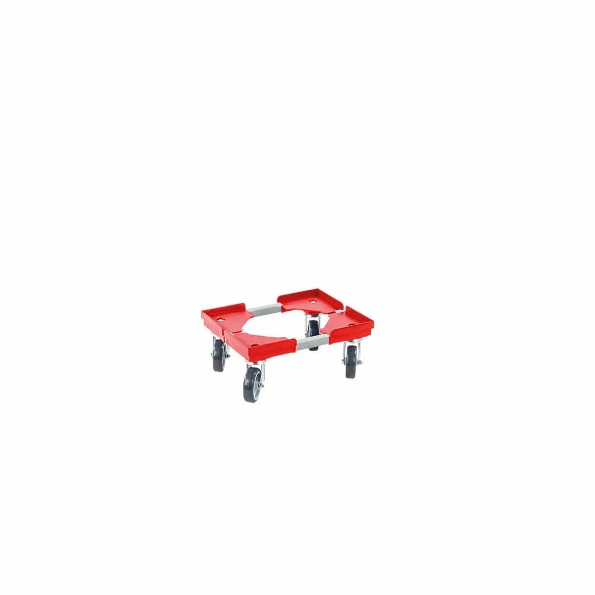 Null Transportroller KU Schwarz, 610 X 410 Mm, Offene Variante, ø 100 TPE 8 Null Transportroller KU Schwarz, 610 X 410 Mm, Offene Variante, ø 100 TPE – Bild 6