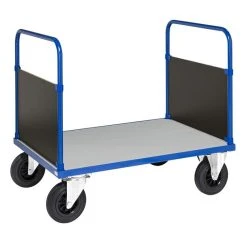 Null Doppel-Stirnwandwagen, Blechboden 1.000 X 700 X 900 Mm, Traglast: 500 Kg - Blau 13 Null Doppel-Stirnwandwagen, Blechboden 1.000 X 700 X 900 Mm, Traglast: 500 Kg - Blau -Vago-tools-Geschäft 70344ba9 4b34 4154 a46c d033c7c719ce