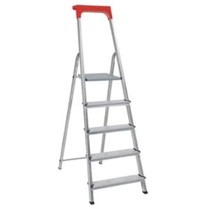 Null Alu-Stufenleiter, Einseitig, 6 Stufen, Stand H 1, 21m, Alu 7 Null Alu-Stufenleiter, Einseitig, 6 Stufen, Stand H 1, 21m, Alu – Bild 5