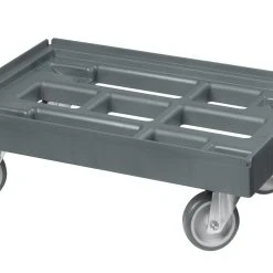Null Transportroller Für Kisten 60 X 40 Cm Mit Grau