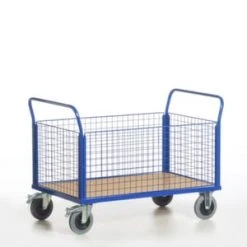Variofit Gitter-Dreiwandwagen, Tragl. 500kg, Ladefl. LxB 1170x780mm, Holzplatte, 3 Wände, RAL5010, 2 Lenk-/2 Bockrollen, TPE-Bereifung 15 Variofit Gitter-Dreiwandwagen, Tragl. 500kg, Ladefl. LxB 1170x780mm, Holzplatte, 3 Wände, RAL5010, 2 Lenk-/2 Bockrollen, TPE-Bereifung -Vago-tools-Geschäft 77463773 851d 41e6 ab04 e1679753ec46