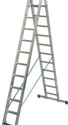Krause Schiebeleiter, 2x12 Sprossen/Stufen, Holm L 3, 5-6, 05m, 2-tlg., Alu -Vago-tools-Geschäft 777df4d1 1900 432f a6ea 48be31e9327e 2