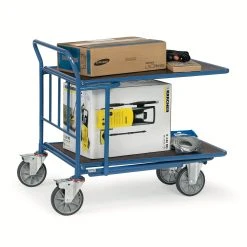 Fetra Raumsparwagen, Tragl. 400kg, Ladefl. LxB 850x500mm, Siebdruckplatte, 1 Wand -Vago-tools-Geschäft 77b77935 68b7 47f8 ab8a 315cae6bca9e