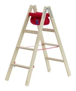Krause Leichte Universal-Stufenleiter, Beidseitig, 2x4 Stufe(n), Stand H 0, 4m, Holm L 0, 9m, Alu 8 Krause Leichte Universal-Stufenleiter, Beidseitig, 2x4 Stufe(n), Stand H 0, 4m, Holm L 0, 9m, Alu – Bild 6