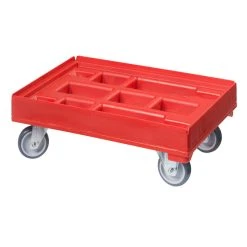 Alternative view of Null Hygiene Transportroller Für Kisten 60 X 40 Cm Mit 2 Bock- Und 2 Lenkrollen In Blau