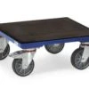 Fetra Transportroller, Tragl. 400kg, Ladefl. LxB 700x700mm, Lade H 190mm, Holzplatte/Gummi, RAL5007, 4 Lenkrollen 2 Fetra Transportroller, Tragl. 400kg, Ladefl. LxB 700x700mm, Lade H 190mm, Holzplatte/Gummi, RAL5007, 4 Lenkrollen -Vago-tools-Geschäft 7f6e14a2 ab78 4c6b 9c17 1ee3c5e15667 2
