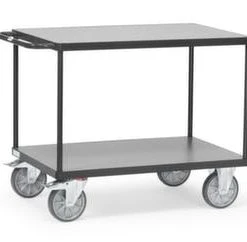 Rollcart Werkbank- Und Montagewagen, Tragl. 400kg, Ladefl. LxB 1000x600mm, Holzplatte, RAL7035/RAL5010, 1 Lochplatte(n), 4 Schubladen -Vago-tools-Geschäft 8442453a 15bd 4d09 ae5e 311a5ebf7080