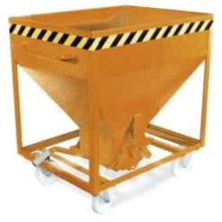 Bauer Silowagen, HxLxB 1230x1115x780mm, 375l, Tragl. 1000kg, Rollen, RAL5012 -Vago-tools-Geschäft 85d7aac0 70b8 4203 82f3 bad5b1413983