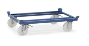 Fetra Fahrgestell, Tragl. 1050kg, Ladefl. LxB 1210x810mm, Lade H 280mm, Als Routenzug, Winkelrahmen, 4 Fangecken 6 Fetra Fahrgestell, Tragl. 1050kg, Ladefl. LxB 1210x810mm, Lade H 280mm, Als Routenzug, Winkelrahmen, 4 Fangecken – Bild 4