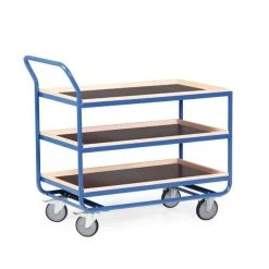 Null Stahlrohr-Tischwagen