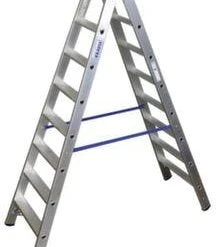 Null Alu-Doppelleiter, Beidseitig, 2x7 Stufe(n), Podest H 1, 52m, Alu 13 Null Alu-Doppelleiter, Beidseitig, 2x7 Stufe(n), Podest H 1, 52m, Alu -Vago-tools-Geschäft 8a9637ef 9494 4bfd 9f74 bd3796ff4a13 1