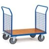 Fetra Gitter-Doppelstirnwandwagen, Tragl. 400kg, Ladefl. LxB 850x500mm, Holzplatte -Vago-tools-Geschäft 8ebc5d3a 95ae 4fed b16f 10525dd3f749