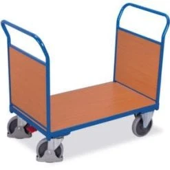 Fetra Stirnwandwagen, Tragl. 400kg, Ladefl. LxB 850x500mm, Holzplatte, 1 Wand -Vago-tools-Geschäft 91df22d7 ca29 4d8c aa59 9fa2f6460483 1