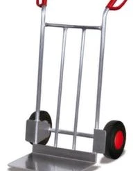 Variofit Alu-Sackkarre, Tragl. 200kg, Schaufel BxT 480x300mm, Vollgummi-Bereifung