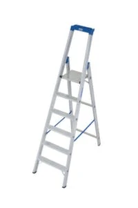 Krause Stehleiter, Einseitig, 10 Stufe(n), Stand H 2, 35m, Holm L 3, 2m, Alu 5 Krause Stehleiter, Einseitig, 10 Stufe(n), Stand H 2, 35m, Holm L 3, 2m, Alu – Bild 3