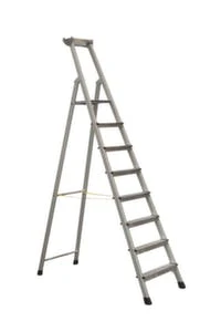 Krause Stehleiter, Einseitig, 12 Stufe(n), Stand H 2, 8m, Holm L 3, 7m, Alu 7 Krause Stehleiter, Einseitig, 12 Stufe(n), Stand H 2, 8m, Holm L 3, 7m, Alu – Bild 5