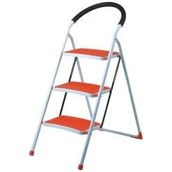 PROREGAL Small Giraffe Einseitige Metall-Klappleiter | 3 Stufen | Schwarz |150kg Tragkraft | Leiter, Trittleiter, Stufenleiter, Haushaltsleiter -Vago-tools-Geschäft a766b889 4a6e 4bc2 bc0b c3d2a4464d39